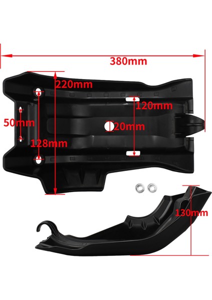 Ktm Husqvarna Için Motocross Motosiklet Motor Şasi Koruyucusu (Yurt Dışından) fırsatları