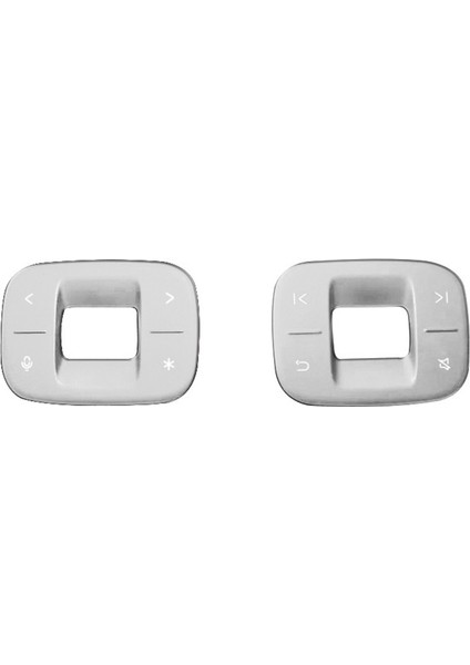 Xiaopeng Aksesuarları Için Araba Direksiyon Simidi Düğmesi Koruyucu Etiketi (Yurt Dışından)