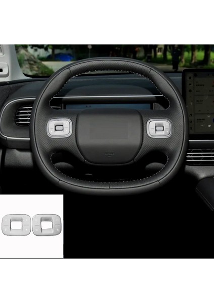 Xiaopeng Aksesuarları Için Araba Direksiyon Simidi Düğmesi Koruyucu Etiketi (Yurt Dışından) indirimleri