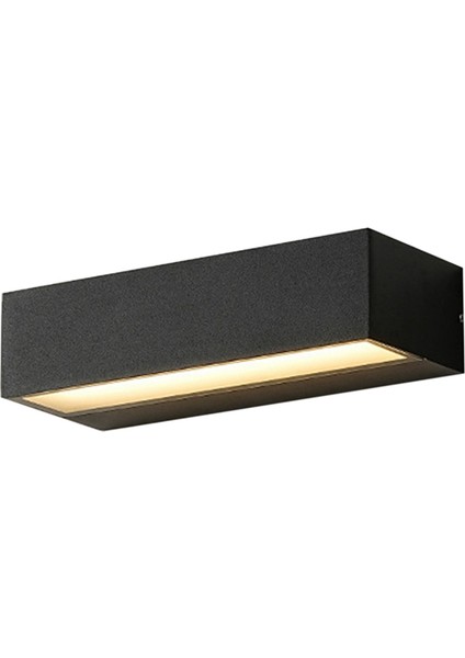 Açık Hava Su Geçirmez Şerit Duvar Lambası Bahçe Veranda Duvar Lambası, A (Yurt Dışından)