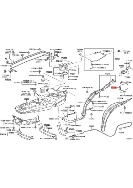 Toyota Rav4 2006-2013 Için Araç Yakıt Deposu Kapağı Kapağı Benzin Deposu Kapağı Montajı (Yurt Dışından) fırsatları