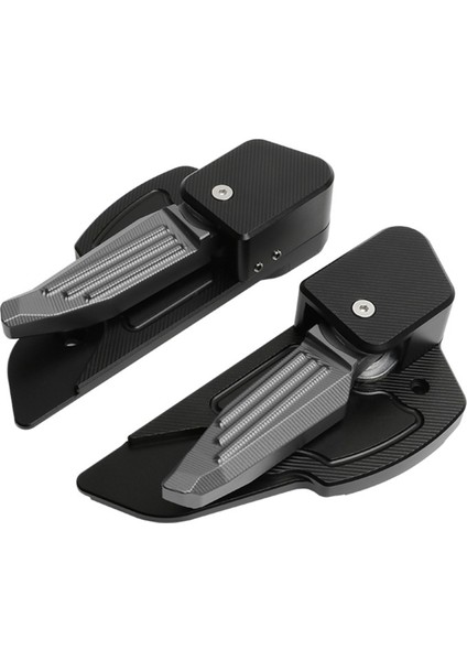 Vespa PRIMAVERA150 Siyah+Titanyum Için Otomatik Katlanır Arka Ayak Pedalı (Yurt Dışından)