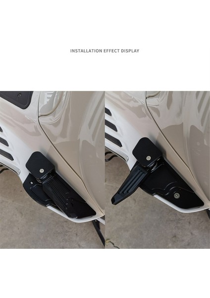 Vespa PRIMAVERA150 Siyah+Titanyum Için Otomatik Katlanır Arka Ayak Pedalı (Yurt Dışından) fiyatları