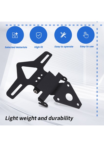 Daytona 660 Için Motosiklet Plaka Tutucu Kuyruk Düzenleyici Çamurluk (Yurt Dışından) fırsatları