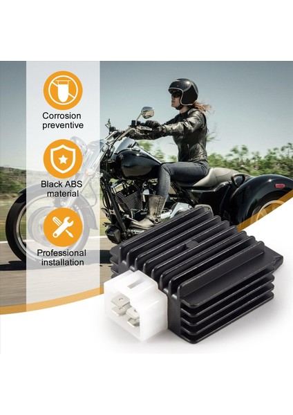 90CC, 110CC, 125CC, 140CC ve 200CC Atv Motosiklet Bisiklet Için 4 Pın Regülatör Doğrultucu (Yurt Dışından) indirimleri