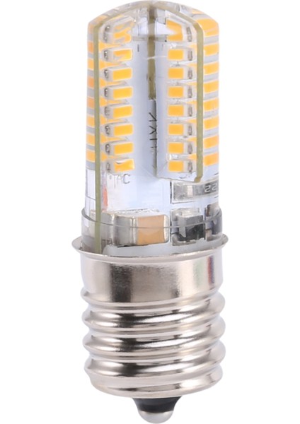 E17 Soket 5W 64 LED Ampul 3014 Smd Işık Sıcak Beyaz Ac 110V-220V (Yurt Dışından)