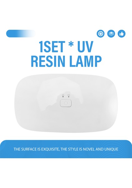 Reçine Uv Lambası, 48W Hızlı Kürlenen Uv/led Reçine Lambası, 30 Adet Çift Işık Kaynaklı Lamba Boncuğu ve Uv Reçine Kiti (Yurt Dışından) fırsatları