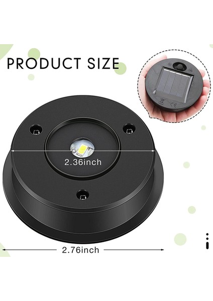 Adet Güneş Enerjili Işık Yedek Üst 7 Lümen Güneş Enerjili Fener Parçaları LED Güneş Paneli Fener Kapak Işıkları Dış Mekan Asma Aydınlatmaları (Yurt Dışından) fırsatları