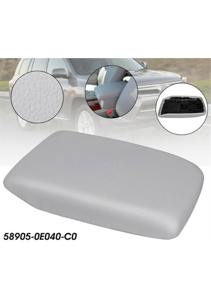 Toyota Highlander 08-13 Kol Dayanağı Eldiven Kutusu Kapağı 589050E040 Için Gri Orta Konsol Kol Dayanağı Kutusu Kapağı 58905-0E040-B0 (Yurt Dışından) modelleri