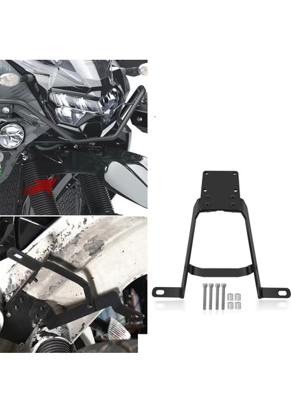 Motosiklet Ön Çamurluk Yardımcı Işık Montajı Işık Braketi (Yurt Dışından) modelleri