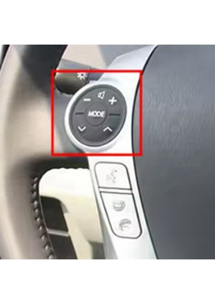 Toyota Prius 30 Prius Eco Prius ZWV30L 2010-2013 Için Araç Direksiyon Simidi Ses Kontrol Anahtarı Direksiyon Simidi Düğmeleri (Yurt Dışından) indirimleri
