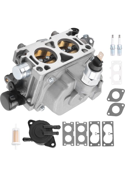 Honda GX630 GX630R GX660 GX690 16100-Z9E-033 16100-Z9E-023 Için Yakıt Pompası Filtresi ve Buji Seti ile Karbüratör (Yurt Dışından) modelleri