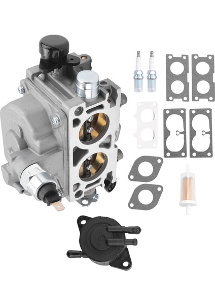 Honda GX630 GX630R GX660 GX690 16100-Z9E-033 16100-Z9E-023 Için Yakıt Pompası Filtresi ve Buji Seti ile Karbüratör (Yurt Dışından) fırsatları