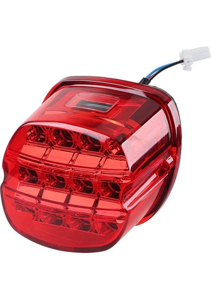 Harley Electra Glide Fatboy Ultra Limited Dyna Için Kırmızı Lens LED Fren Arka Lambası (Yurt Dışından) fırsatları