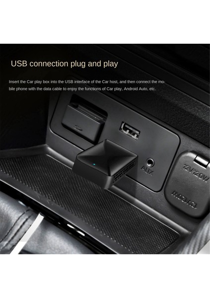 Kablosuz Carplay Adaptörü Android Auto 2'si 1 Arada Akıllı Dongle 5g Wıfı iPhone Android Telefon Sistemi Multimedya (Yurt Dışından) indirimleri