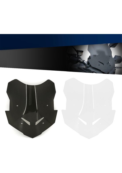 Motosiklet Ön Plaka Ön Cam Ön Cam Deflektörü A (Yurt Dışından) indirimleri