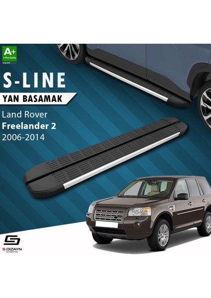 Land Rover Freelander 2 S-Line Aluminyum Yan Basamak 173 Cm 2006-2014 A+ Kalite indirimleri