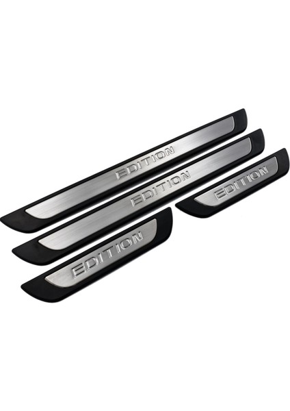 Skoda Scala Krom Kapı Eşik Koruması Edition Line 2019-2023 4 Parça