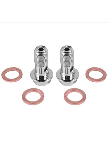 2x Motosiklet Paslanmaz Fren Banjo Cıvatası M10 x 1,0 mm Kaliper Ana Silindiri (Yurt Dışından) modelleri