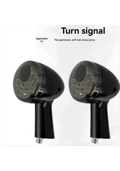 Harley B Için 2 Adet Motosiklet LED Arka Fren Dönüş Sinyal Lambası (Yurt Dışından) modelleri