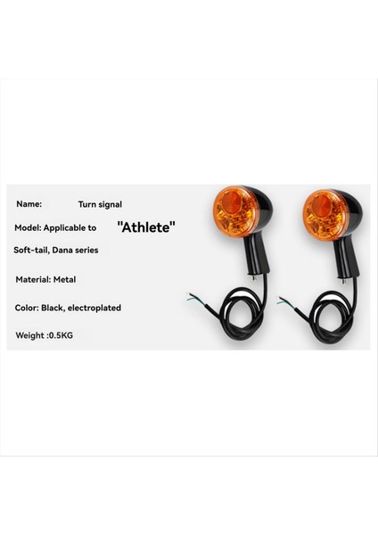 Harley B Için 2 Adet Motosiklet LED Arka Fren Dönüş Sinyal Lambası (Yurt Dışından) fırsatları