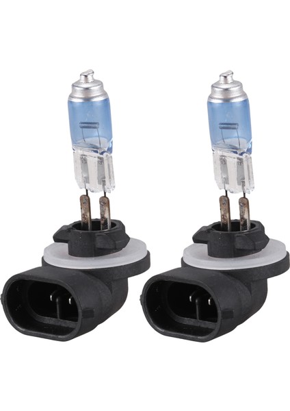 2 Adet 881 100W Dc 12V Süper Beyaz Halojen Sis Lambası Ampulü Otomobil Için (Yurt Dışından)