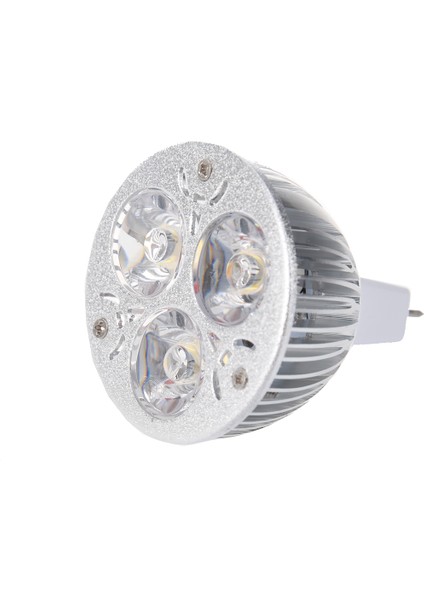 3W 12-24V MR16 Sıcak Beyaz 3 LED Işıklı Spot Lamba Ampulü (Yurt Dışından)