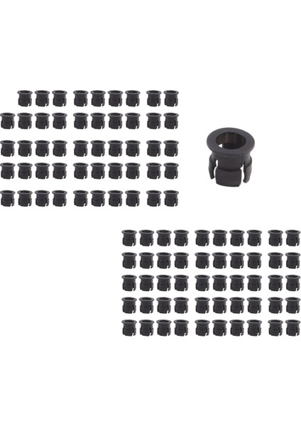 100 Adet Siyah Plastik 5mm LED Klips Tutucu Ekran Paneli Montaj Kutusu (Yurt Dışından) fiyatları