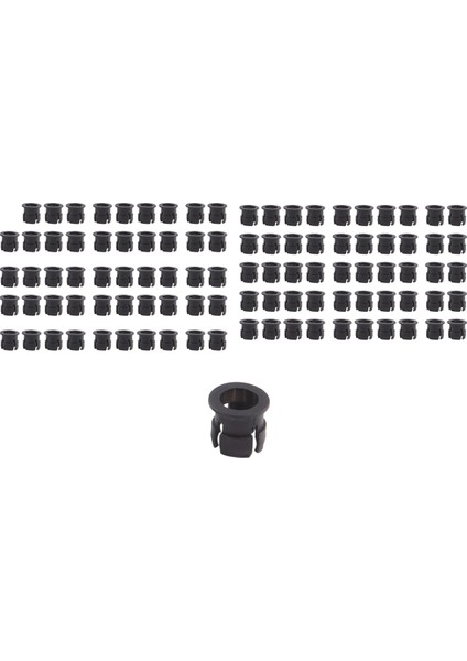 100 Adet Siyah Plastik 5mm LED Klips Tutucu Ekran Paneli Montaj Kutusu (Yurt Dışından) modelleri