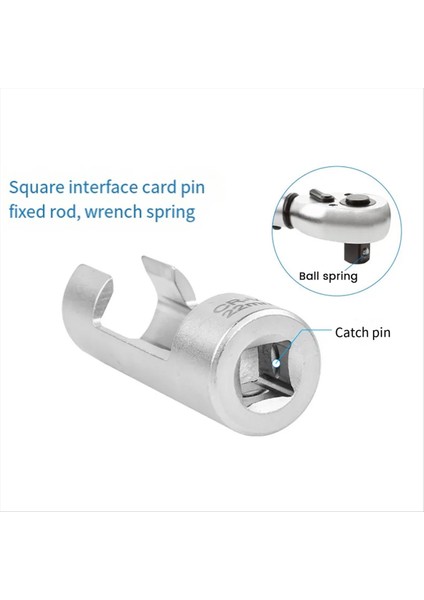 Açık Yağ Boru Sökme Kollu Yuvalı Oksijen Sensörü Anahtarı Yakıt Enjeksiyon Altıgen Onarım Aracı (Yurt Dışından) indirimleri