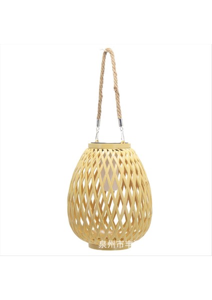 Mini Dokuma Lamba Gölgeleri Güneşlik Asılı Lamba Hasır Hasar Kolye Lambası Gölgeleri Kolye Lambası, Alt Genişlik Sıcak Lamba (Yurt Dışından)