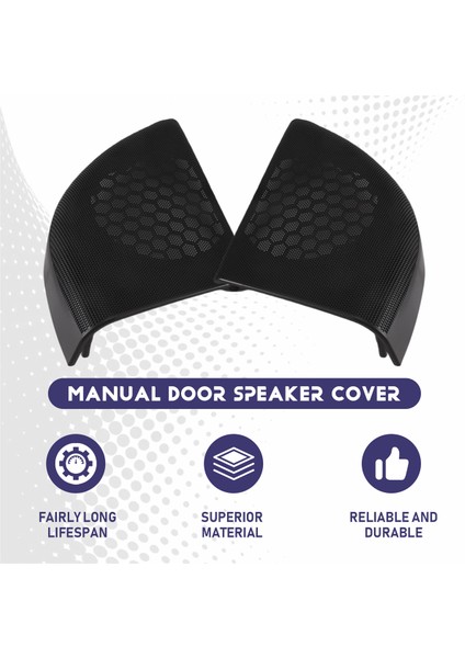 Mercedes-Benz Clc-Class Coupe W203 2008-2011 A20372703889051 L+R Için Araç Ön Kapı Hoparlör Kapağı Döşeme Hoparlör Izgarası (Yurt Dışından) fırsatları