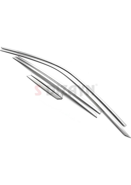 Peugeot 2008 2 Krom Cam Üst Çıtası 6 Prç 2020-2023 modelleri