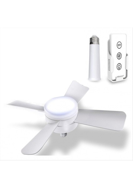 LED Fan Işığı Dimmabable Vida Akıllı Uzaktan Kumanda Entegre Tavan Fanı Işığı Yatak Odaları Için Uygun (Yurt Dışından) fiyatları