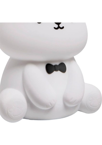 Silikon Teddy Ayıcık Eğlenceli Gece Lambası 3 Seviyeli Kısılabilir Bebek Odası Lambası (Yurt Dışından) indirimleri