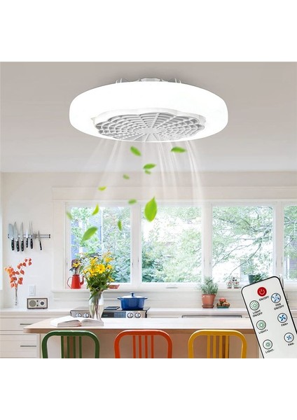 E27 Işık ve Uzaktan Kumanda Tavan Fanı, Akıllı Fan Işığı, Aydınlatma Fanı, Yatak Odası Mutfak A LED Tavan Fan Lambası (Yurt Dışından) indirimleri