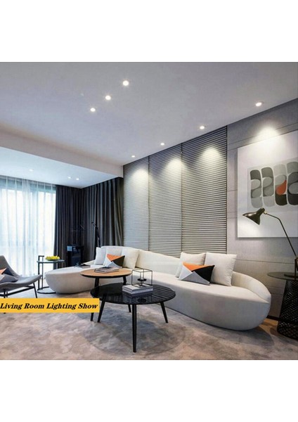 12W Dar Kenar Spot Işık Derin Kupa Anti-Parlama Gömülü Duvar Yıkama Lambası Ev Aydınlatma Oturma Odası Tavan-Çarpma (Abd), B (Yurt Dışından) fiyatları