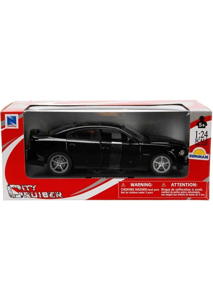 1:24 City Cruiser Dodge Charger 2011 Model Araba - Siyah indirimleri