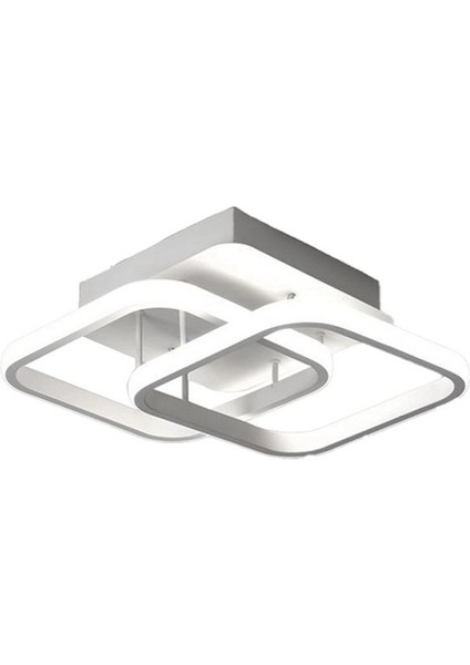 Nordic Style Akrilik Avize Modern LED Tavan Işık Beyaz Tavan Lambası Yatak Odası, Mutfak, Koridor, Restoran Için (Yurt Dışından)