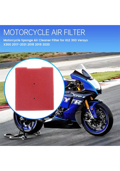 Kawasaki Kle 300 Versys X300 2017-2021 2018 2019 2020 Için Motosiklet Sünger Hava Temizleyici Filtresi (Yurt Dışından) fırsatları