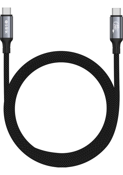 Armor Dcc-01 240W 1.2m Type-C To Type-C Örgülü Metal Başlıklı 8k 60HZ Siyah Data ve Hızlı Şar fiyatları