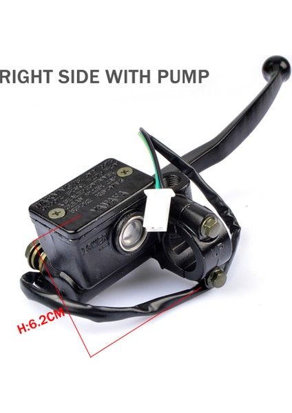 Yamaha 125CC Ybr 125 Ön Fren Hidrolik Pompa Silindiri Takımı, Sol Için Motosiklet Kolu Fren Hidroliği Kaliper Ustası (Yurt Dışından) fiyatları