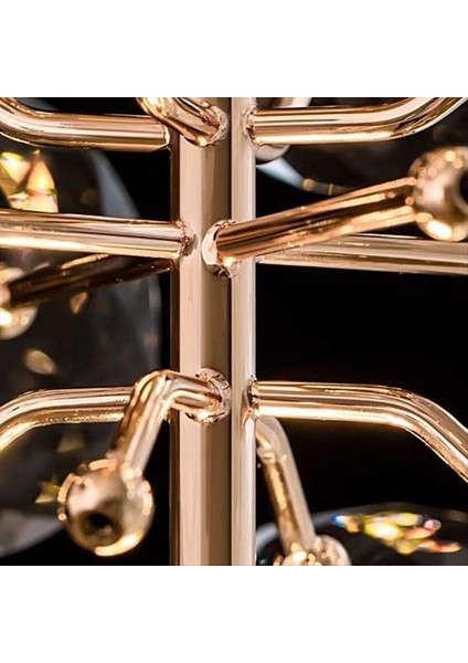 6W LED Kristal Avize Dimmable LED Crystal Chandelier Modern Basit Işık Ev Dekorasyonu (Yurt Dışından) modelleri