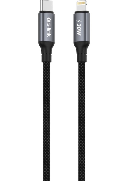 Armor Cl-01 30W 1.2m Type-C To Lightning Pd Örgülü Metal Başlıklı Siyah Hızlı Şarj Kablosu fırsatları