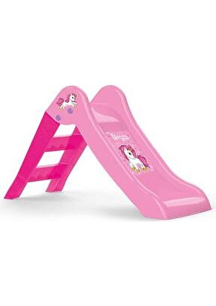 Unicorn İlk Kaydırağım 2501 Pembe Renkli Güvenli Tasarım ile Eğlenceli Oyun Alanı fiyatları