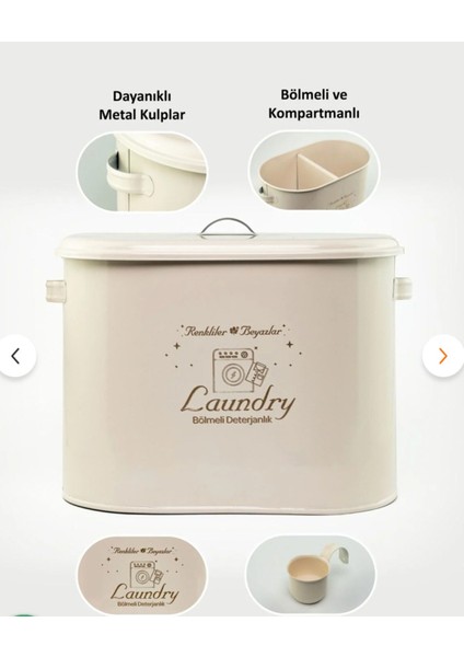 Bölmeli Metal Kapaklı Ölçekli Deterjanlık, Toz ve Banyo Şişesi fiyatları