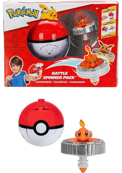 Pokemon Battle Spinner Oyun Seti - Charmander