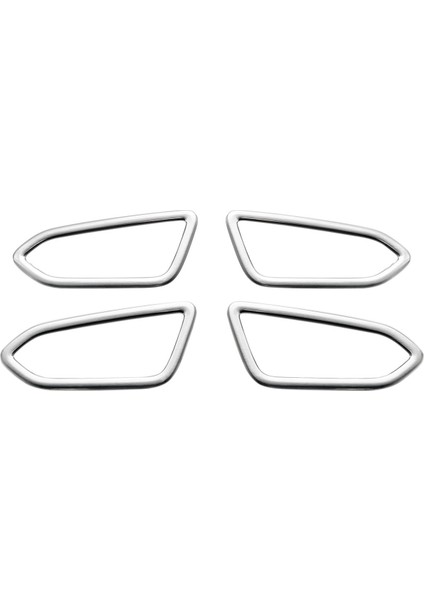 Renault Clio 5 Krom İç Kapı Kolu Çerçevesi 4 Prç. 2019 Üzeri (Mat Krom) fiyatları