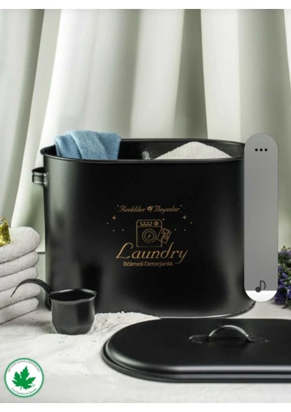 Bölmeli Metal Kapaklı Ölçekli Çok Amaçlı Deterjanlık, Siyah modelleri