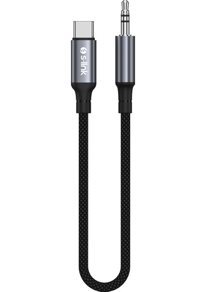 Armor Mc-01 1.2m Type-C To M Aux Örgülü Metal Başlıklı Siyah Ses Kablosu fiyatları